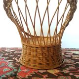 Vintage children's basket chair