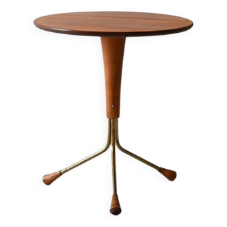 Vintage Scandinavian teak coffee table, 1950s/60s