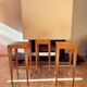 Set of 3 Pedestals and Console Table by Jacques Grange, France, 1973