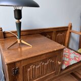 Lampe trépied Bijou de Kalff pour Philips, style vintage Space Age, inspirée des années 50.