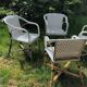 Set of 4 armchairs Drucker terrace Parisian Bistro