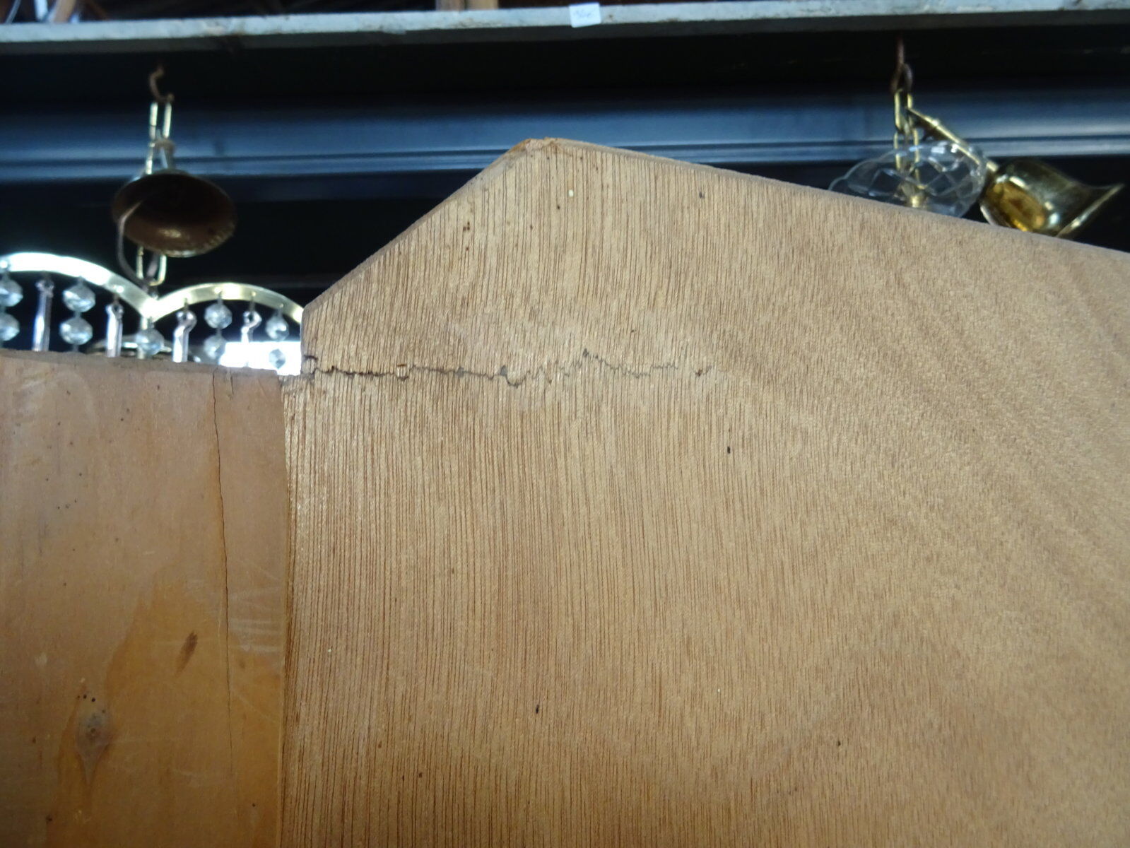 Wooden screen 4 leaves 50s
