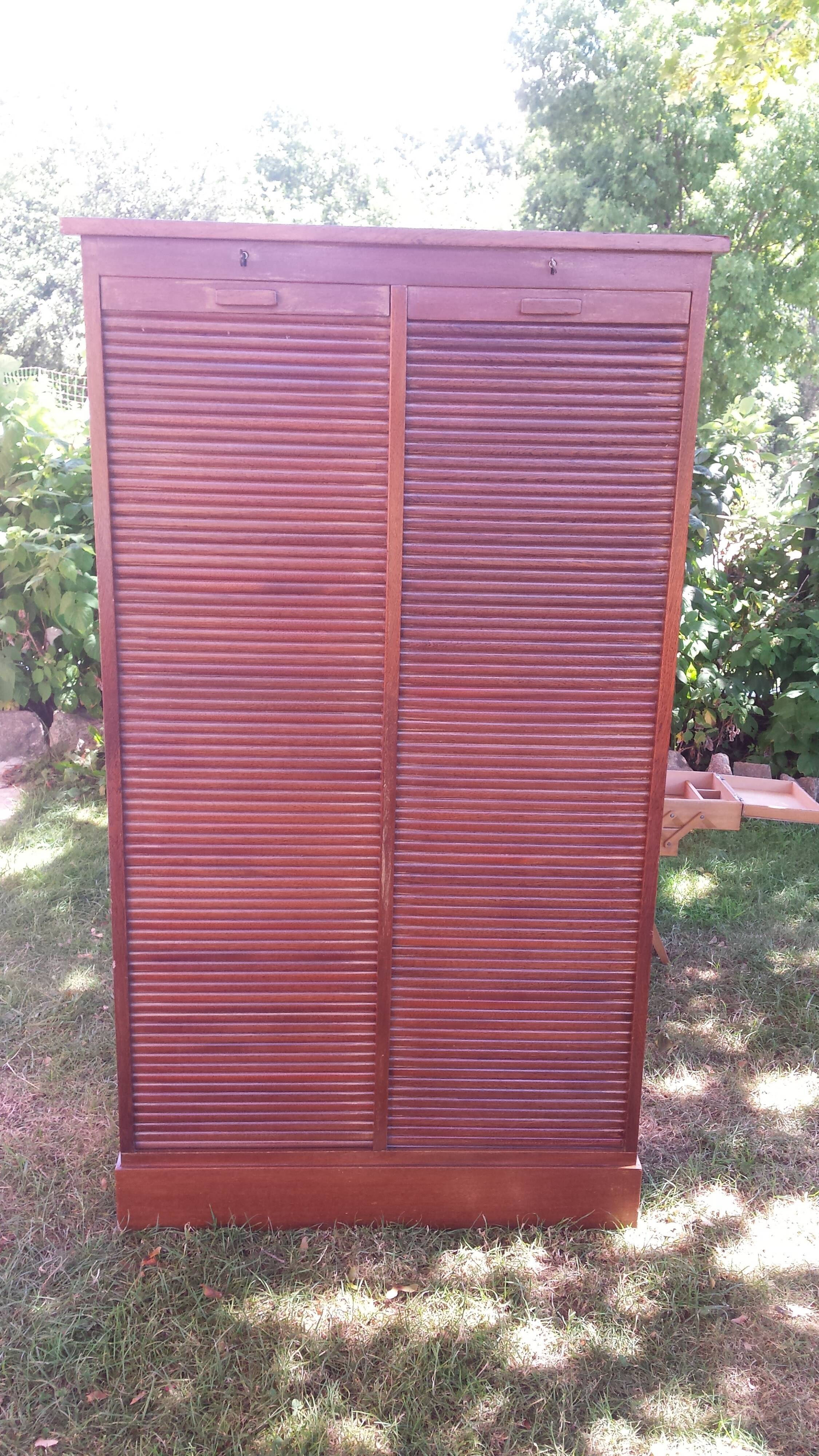 Double antique curtain binder