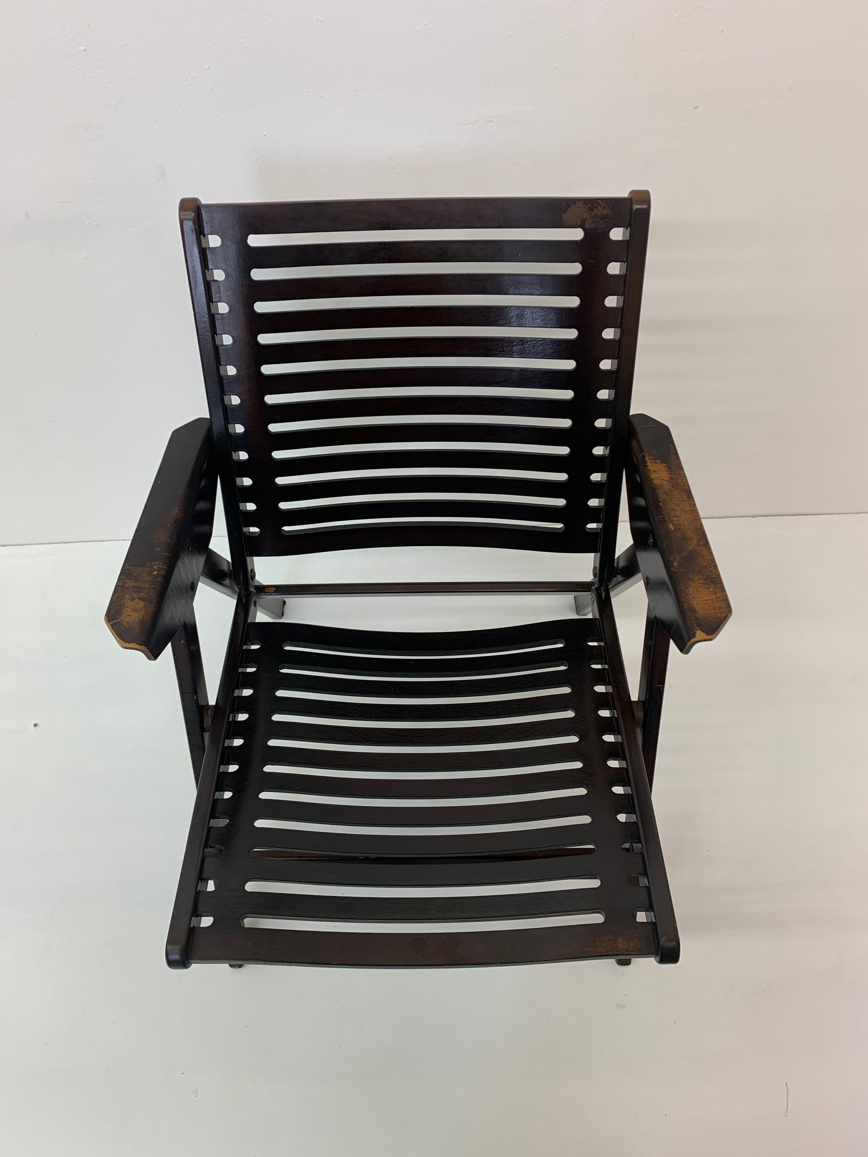 Fauteuil pliant Niko Kralj Rex, milieu du siècle, années 1950