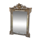 Large Napoleon III carved mirror – Patinated wood & Louis XV decor