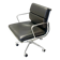 Chaise en cuir noir postmoderne avec coussin souple Charles & Ray Eames pour ICF