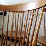 Western style wooden chairs