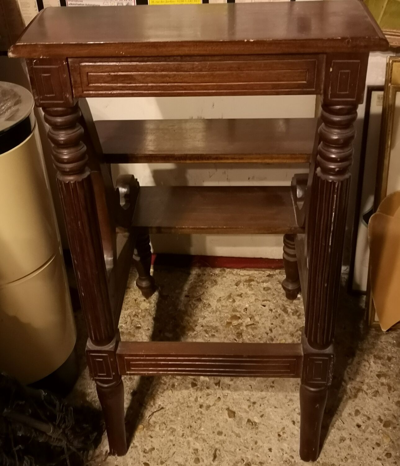 Library stepladder staircase