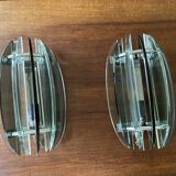 Wall lights with Murano glass slats VECA Italy