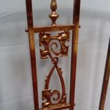 Lit art nouveau en laiton