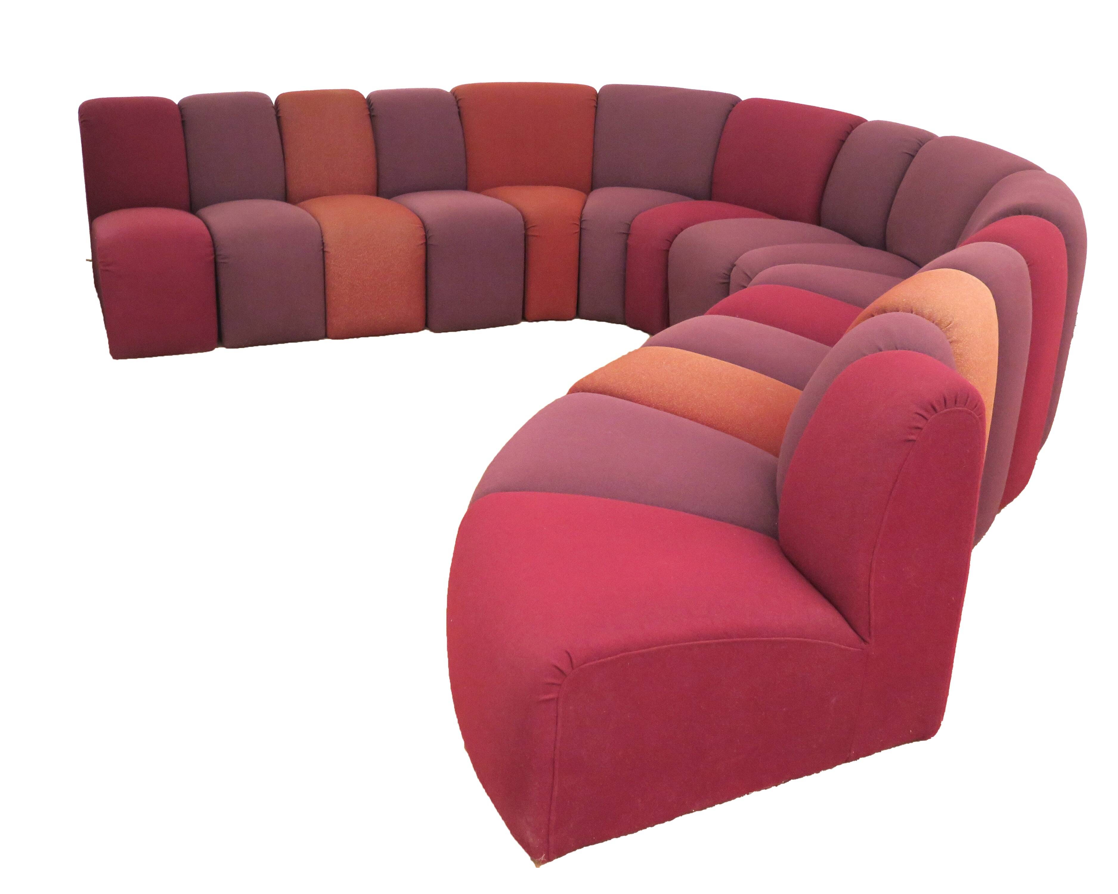"Mississippi" Lounge Sofa (15 pieces) by The Artifort Group For Artifort, 1