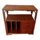 woven rattan chest of drawers - 2 drawers