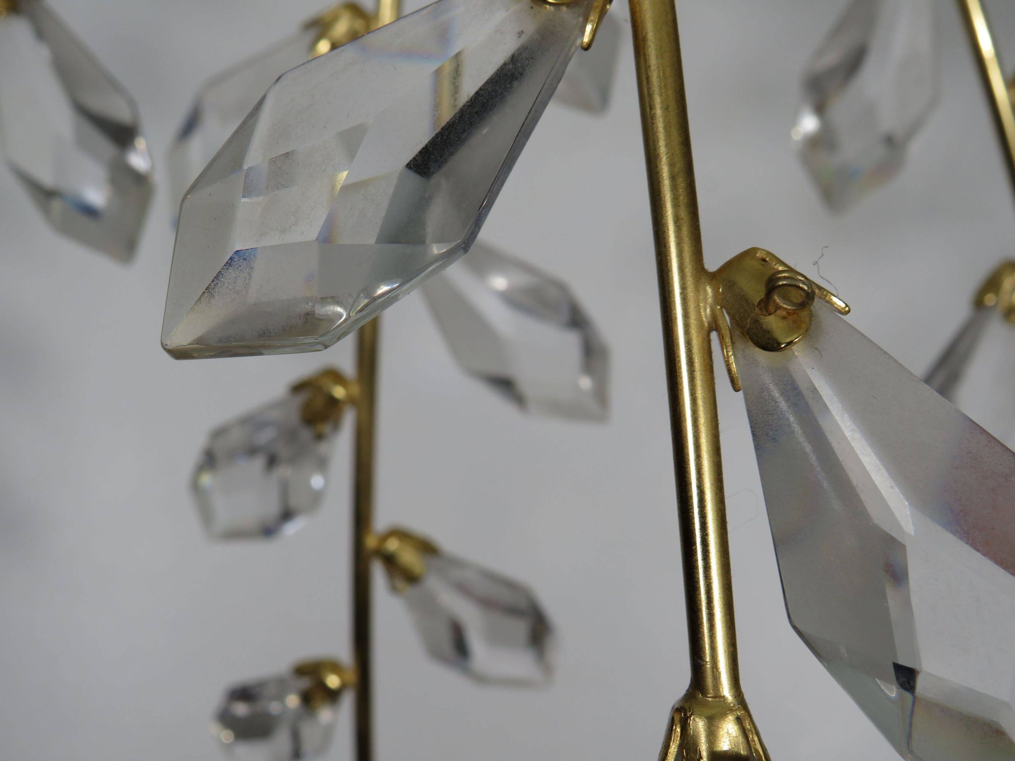 Hollywood Regency style vintage chandelier
