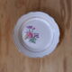 3 Vintage flower plates by Digoin & Sarreguemines
