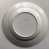 Ensemble de 5 assiettes de Sarrguemines collection Ecossais