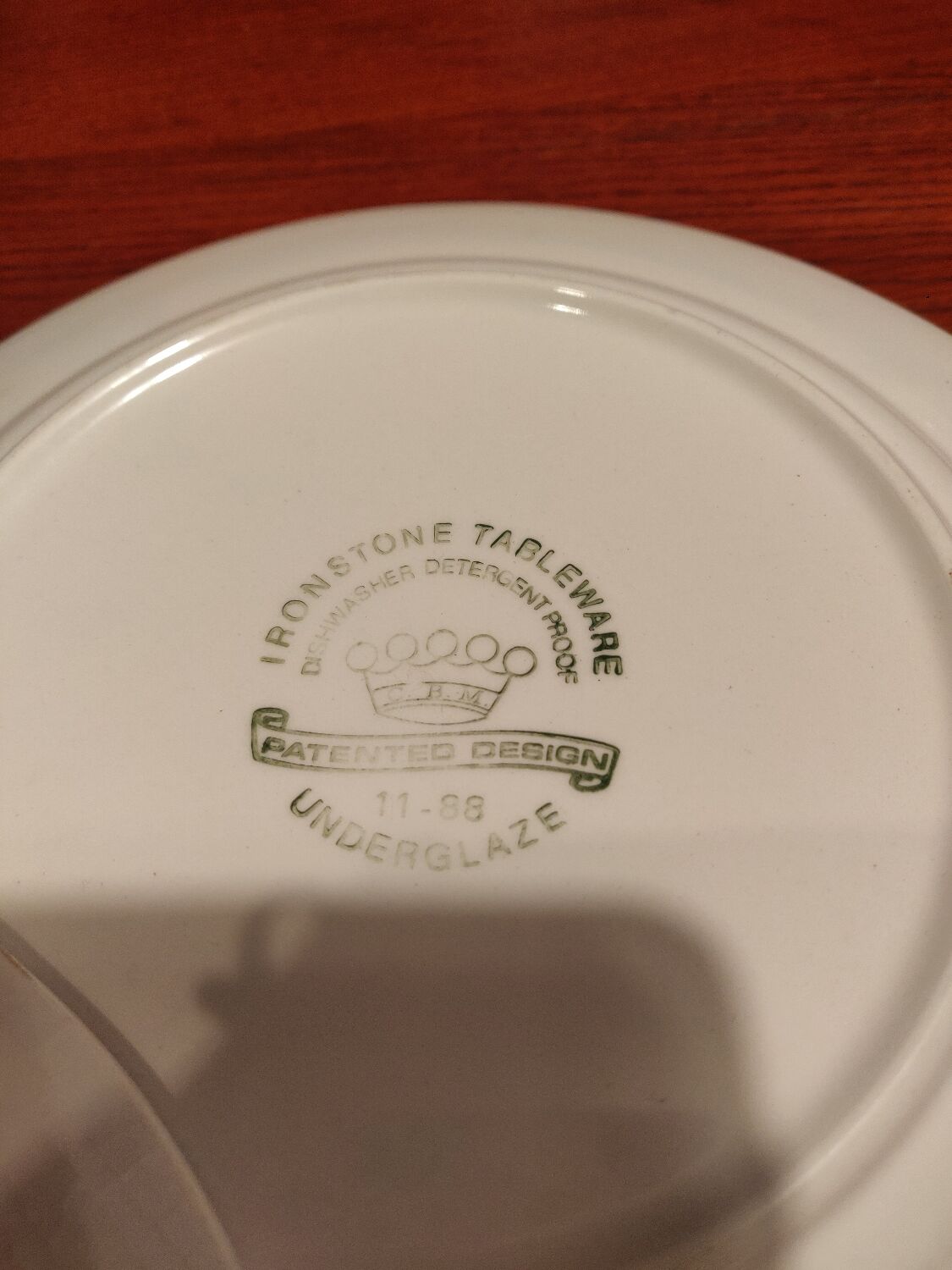 Service of antique Italian ceramic plates Promogros