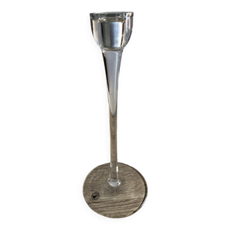 Design glass candle holder 29 cm handcrafted