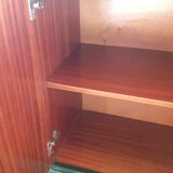 Meuble en rotin vert