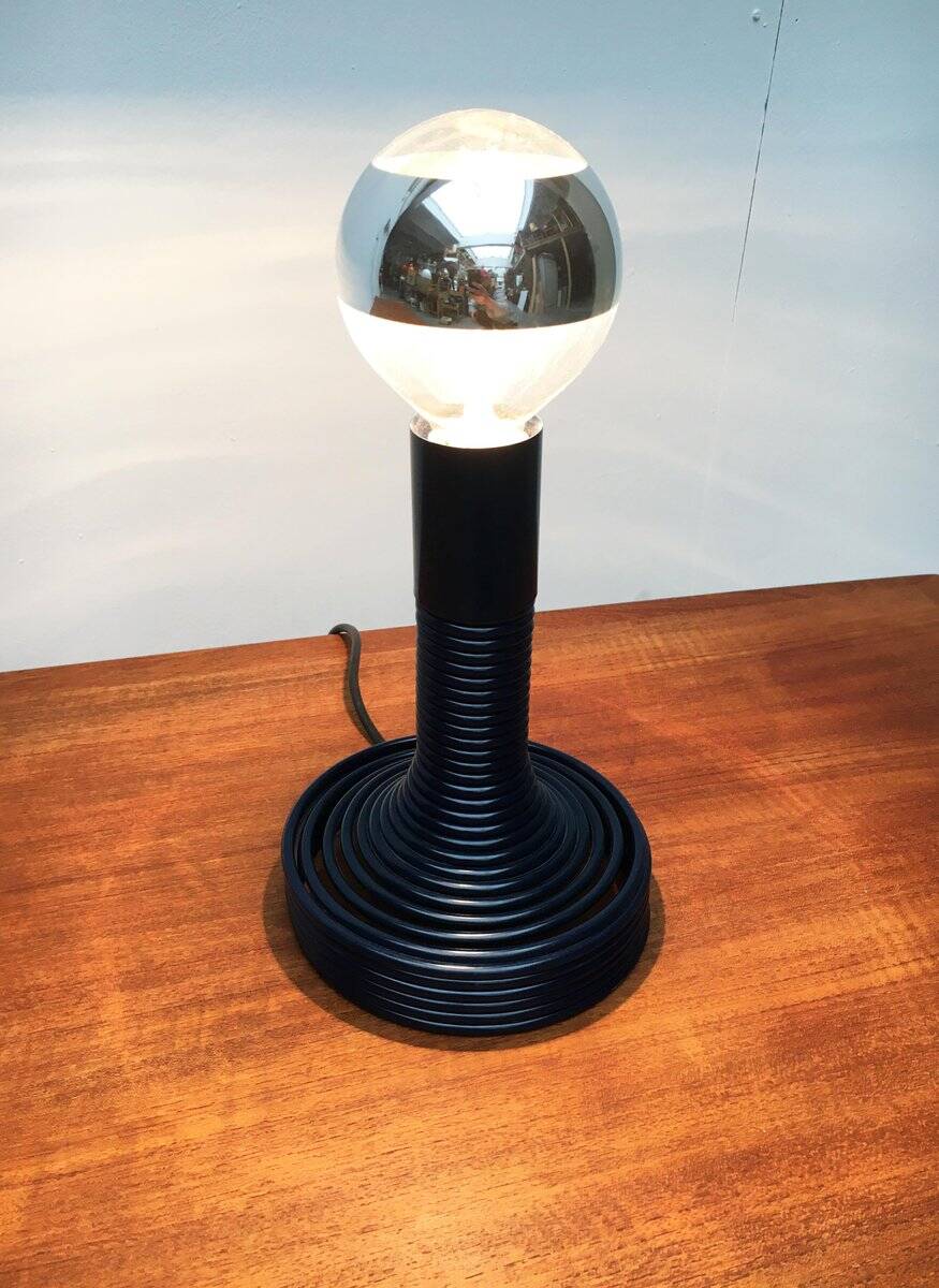 Lampe de table Spirale de l’ère spatiale italienne par Angelo Mangiarotti pour Candle