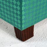 Asymmetrical Art Deco style chaise longue