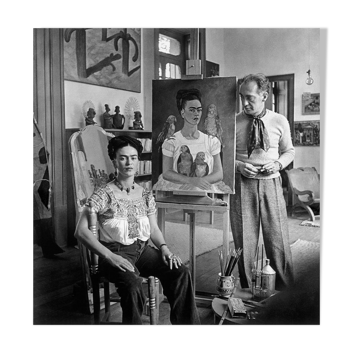 Photography, "Frida Kahlo and Nickolas Muray", Coyoacan, Mexico, 1941