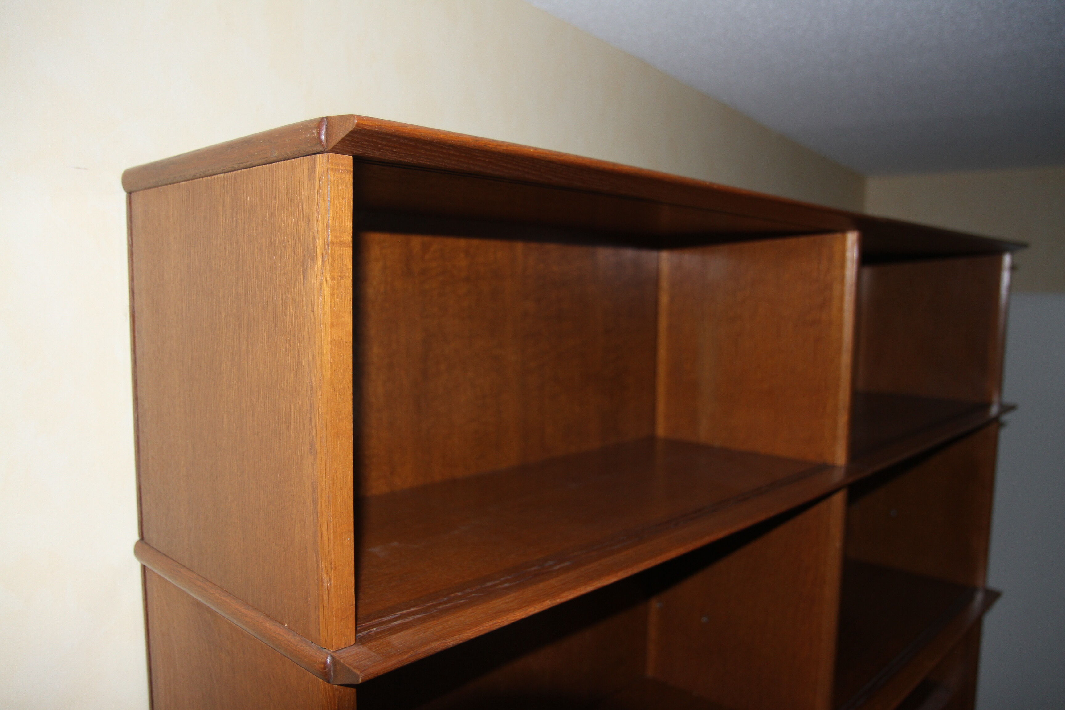 Oscar oak bookcase early 1950s