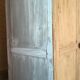 White patinated wardrobe