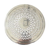 Silver metal flat top