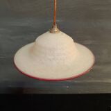 Antique glass pendant light