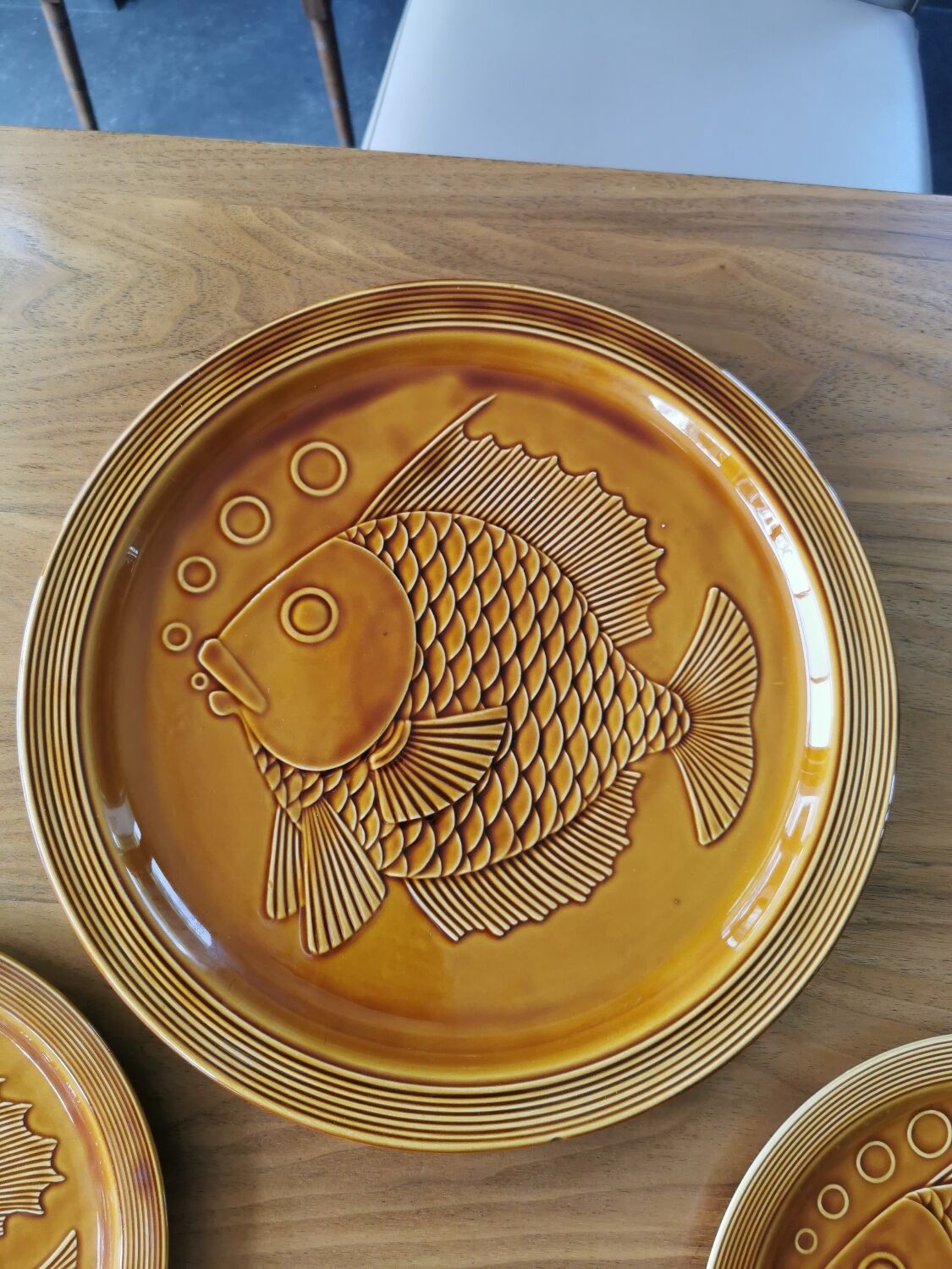 Vintage Segovia fish service