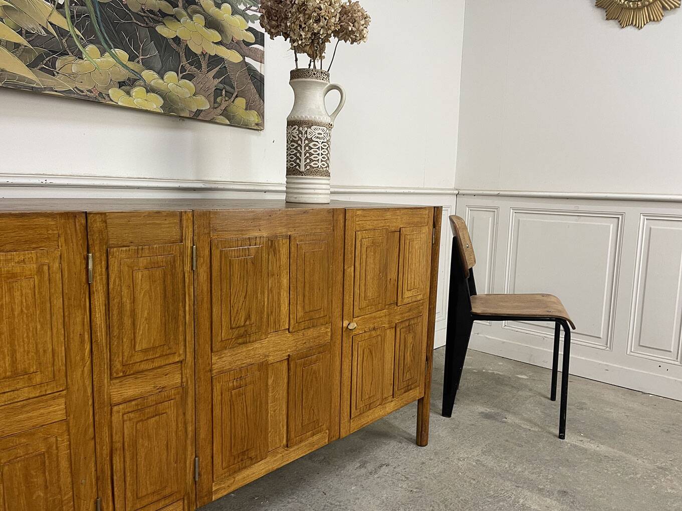 Scandinavian oak sideboard, 1955