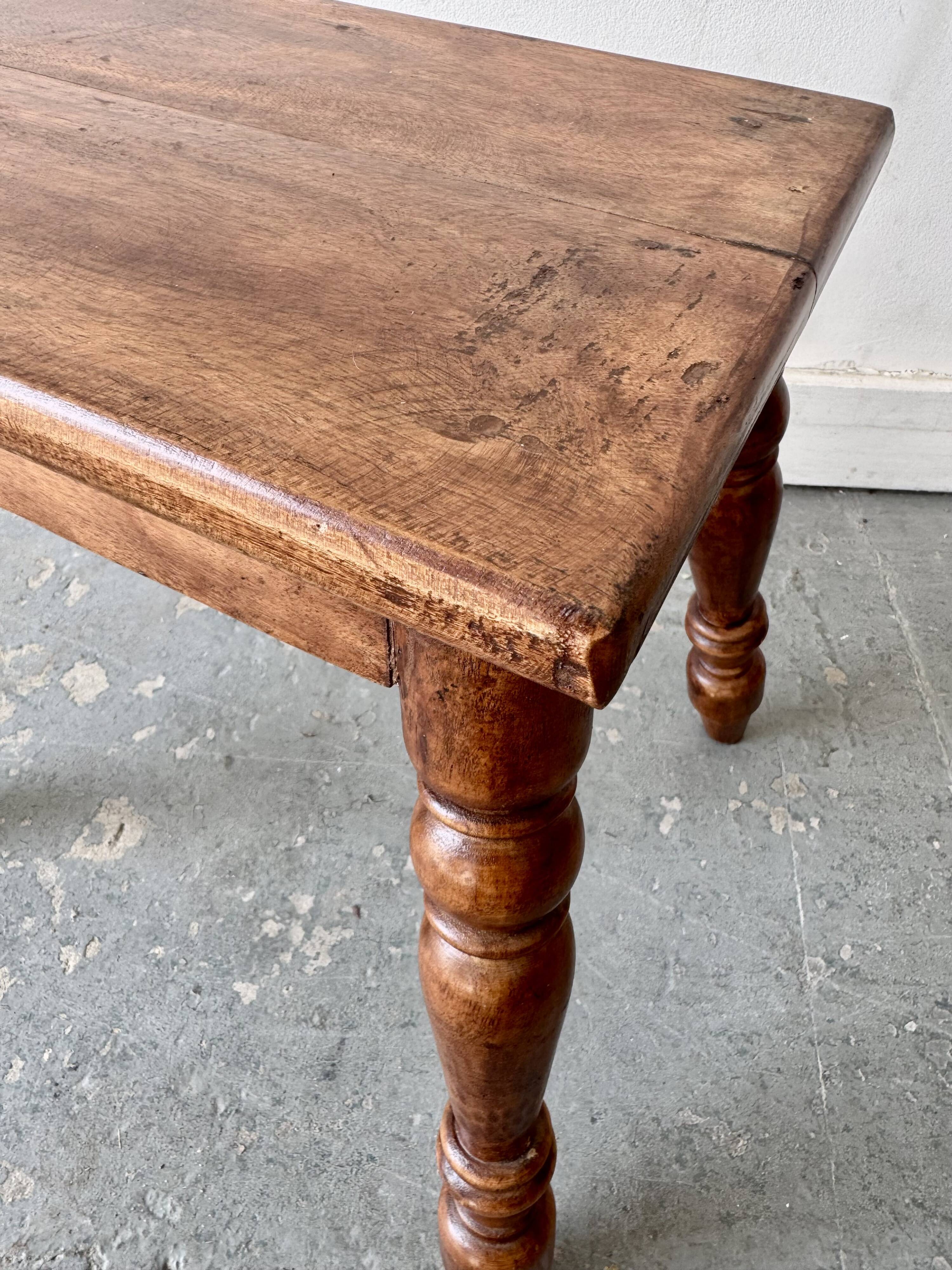 Traditional Wooden Stool