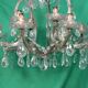 Chandelier en cristal italien