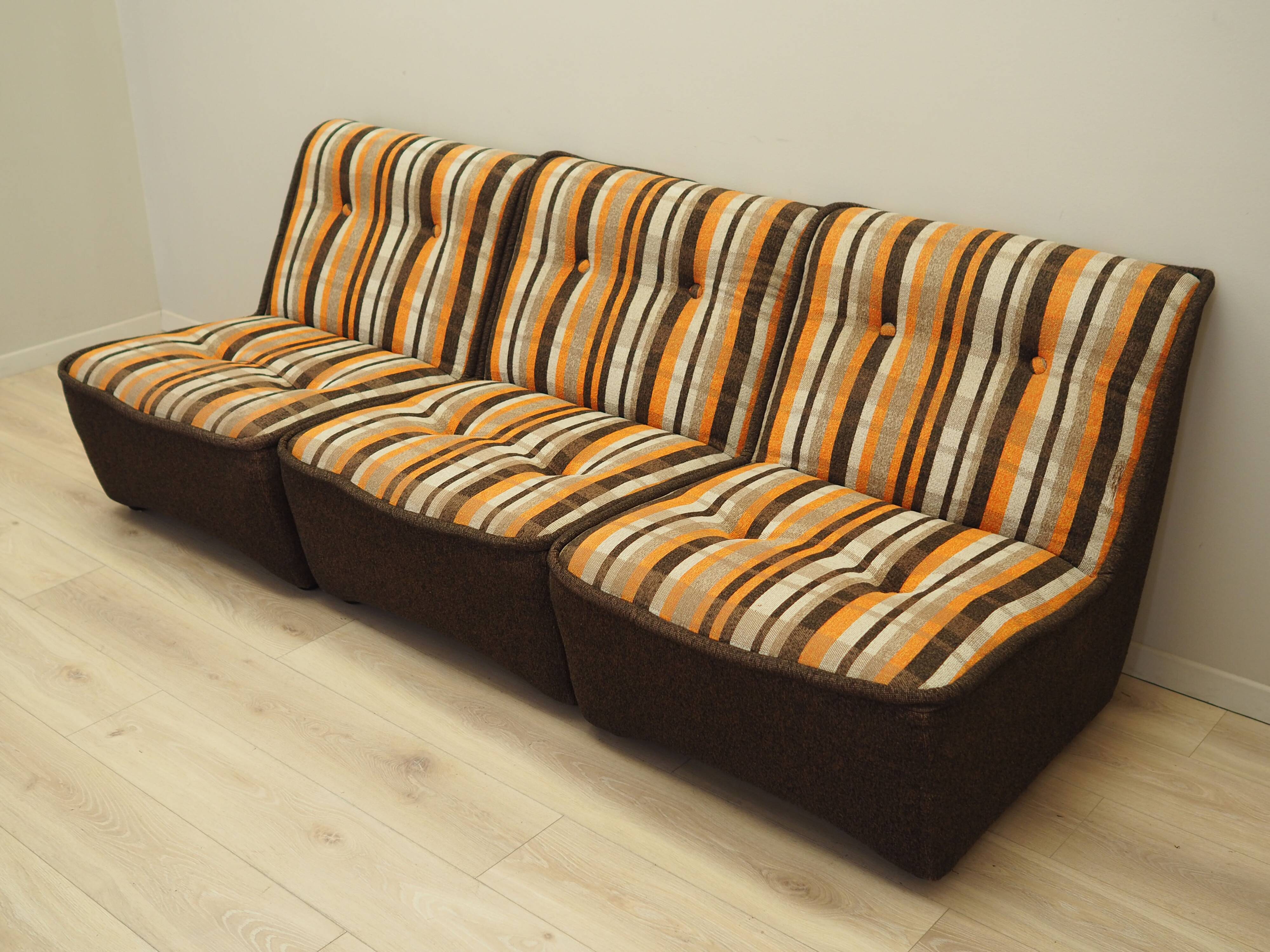 Modular sofa, Italian design, 1960s, production: Italy