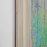 Peinture à l'huile de l'artiste belge Theo van Rintel, vers 1960