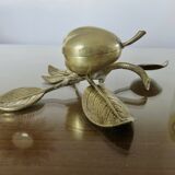 Antique bronze jewellery box, small catchall, Art Nouveau, 1920s