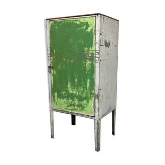 Vintage Industrial Metal Cabinet