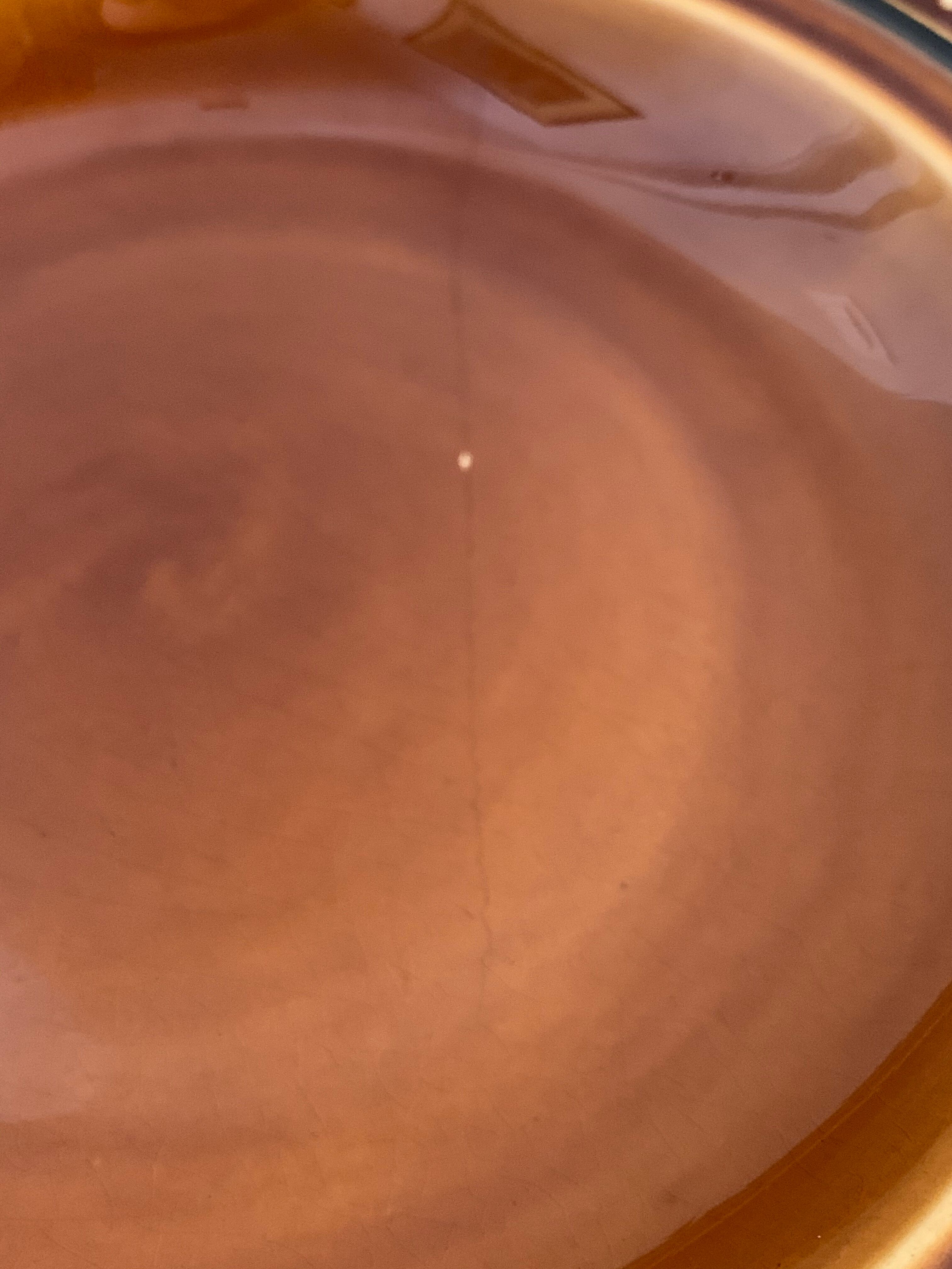 6 toulouse brown hollow plates made of St Amand earthenware