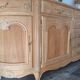 Low buffet in solid cherry wood renovated – Louis XV style – 250 cm