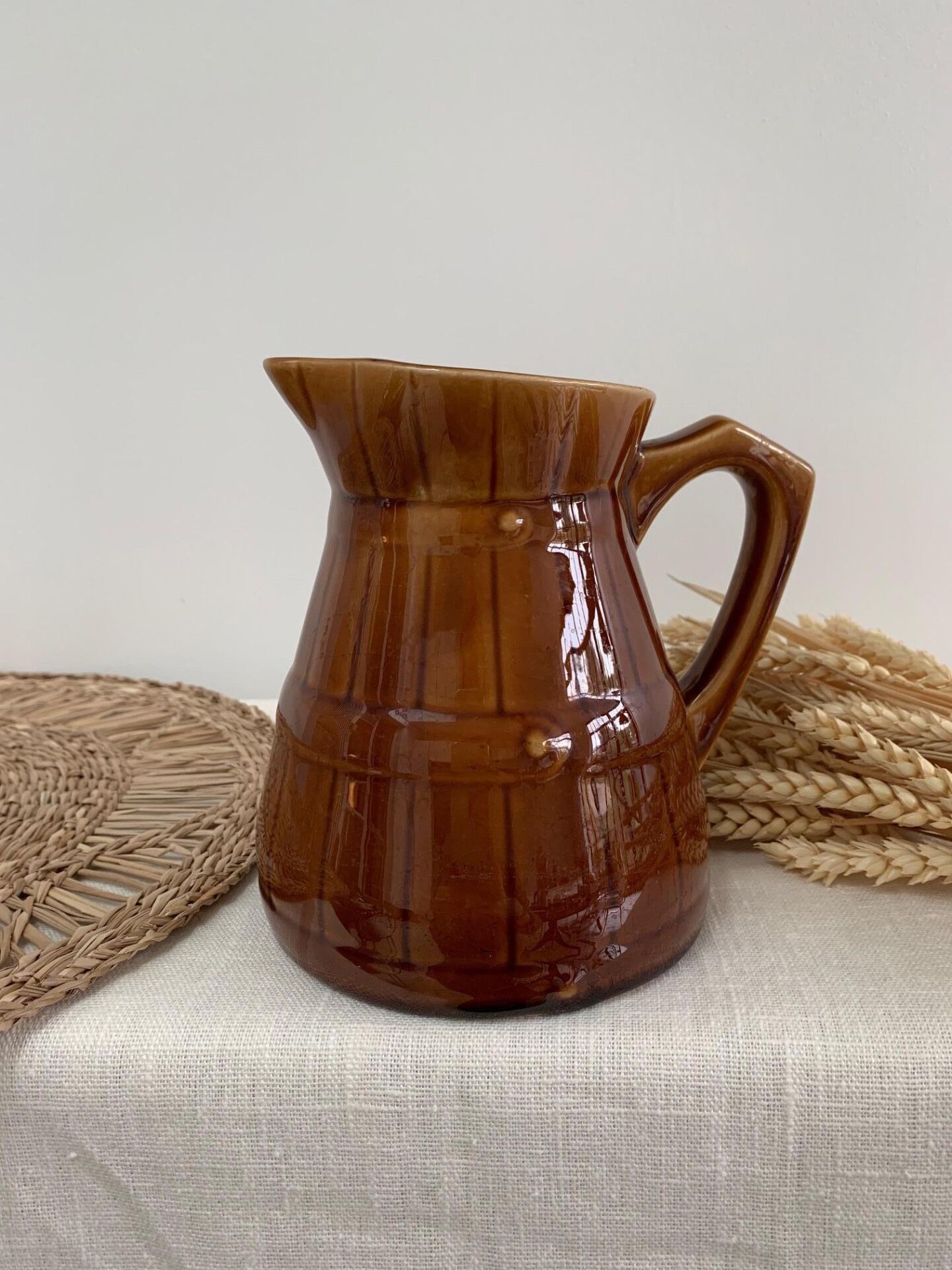 Sarreguemines cove pot