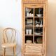 Armoire bonnetière Art Déco vitrée