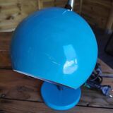 Vintage blue eyeball lamp