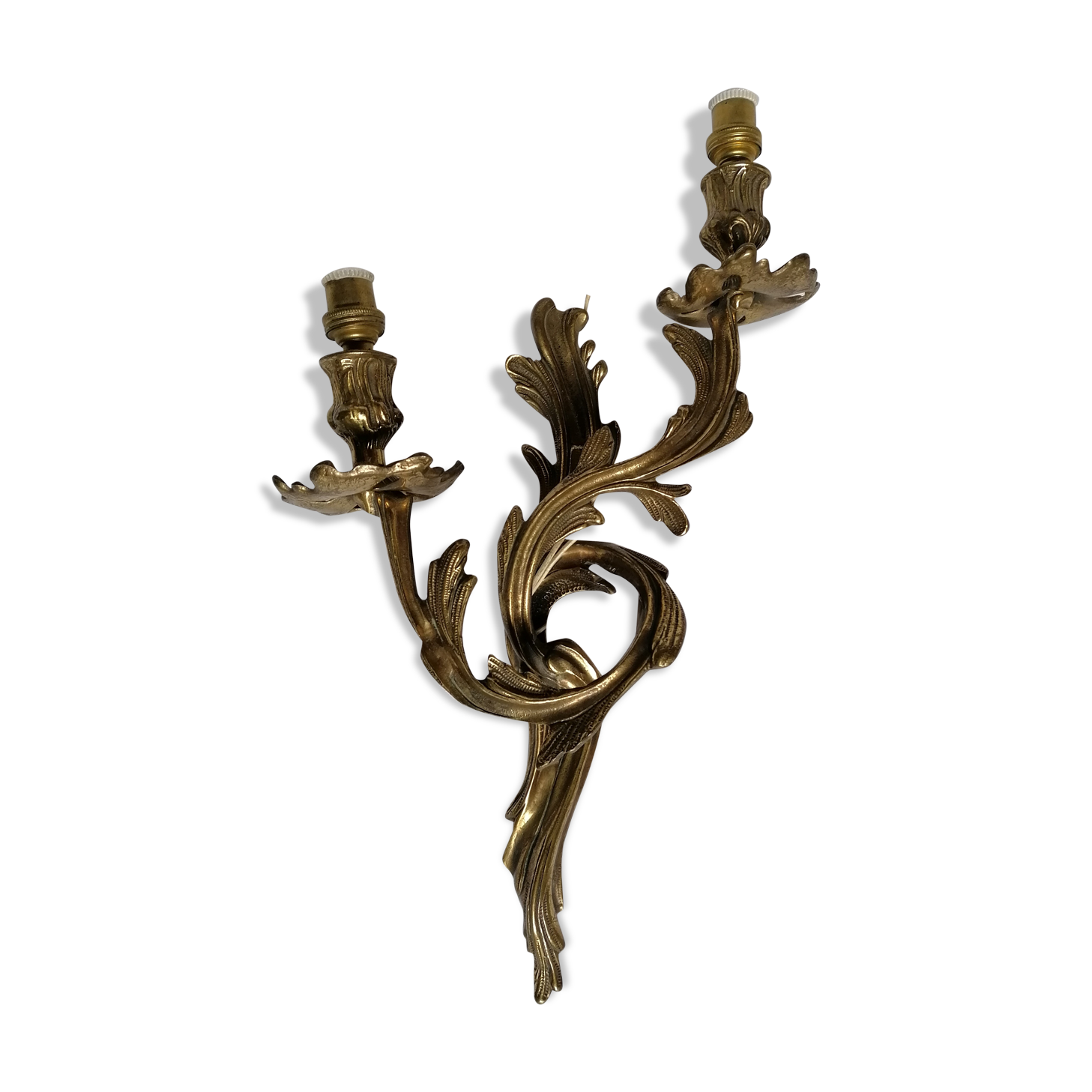 Wall light bronze style Louis XV