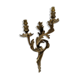 Wall light bronze style Louis XV