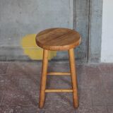 Vintage stool, wooden stool, occasional stool, plant stand, interior decor