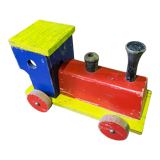 Locomotive bois ancien jouet