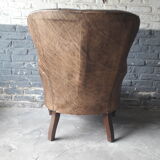 Antique Chesterfield armchair.