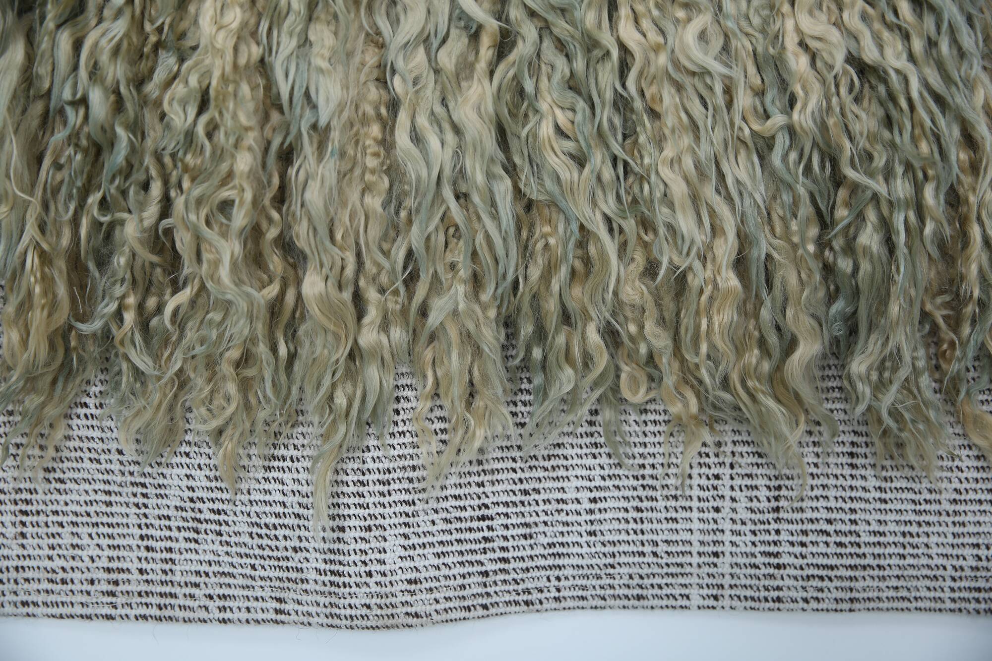 Handmade Turkish Vintage Wall Rug, 104x175Cm