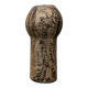 Brutalist Mid-Century Vase in German Ceramic by Gerhard Liebenthron, 1977