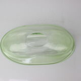 Mid-Century Art Glass Bowl by Zelezno Borske Sklo, 1960's